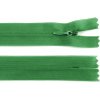 Špirálový zips skrytý No 3 dĺžka 50 cm dederon - 1 ks 243 zelené papradie