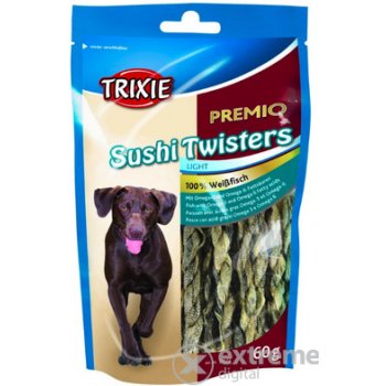 Trixie Premio SUSHI TWISTERS Light 100% rybie vrkoče 60g