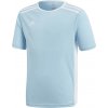 Chlapčenský futbalový dres adidas, ENTRADA 18 JSYY svetlomodrá,biela 152