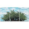 Painting Queens Painting Queens Maľovanie podľa čísel - Palmy Karibik (sada 3 ks), 80 × 120 cm, bez rámu (PBNSET/03CARIBBEANPALMS/80X120_80X120_80X120/WO)