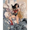 ZUTY Maľovanie podľa čísel WONDER WOMAN A ZRÚCANINA