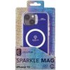 Třpytivý zadní kryt Cellularline Sparkle Mag s podporou Magsafe pro Apple iPhone 15, čirý SPARKMAGIPH15T