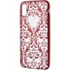 Silikónové puzdro na Apple iPhone X/XS Devia Baroque červené