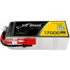 Tattu 17000mAh 22.8V 15C 6S1P Lipo Battery with AS150+XT150 Plug (IN-TAA17K6S15ASX)