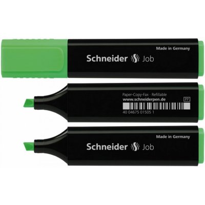JOB 150 zelený zvýrazňovač Schneider Zelená
