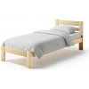 Wilsondo Jednolôžková drevená posteľ 80x200 LK01 A - borovica