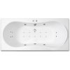 ARTTEC KRONA LUXUS 180 x 80 cm hydromasážna akrylátová vaňa PAN04390