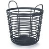 Prosperplast Kôš s uchami Zanzi Bascet antracit 43 cm