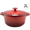 Perfect Home 10565 Liatinový hrniec s pokrievkou, 20cm, 2L