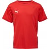 Chlapčenské futbalové tričko Puma, teamRISE červená,biela 164