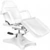 ACTIVESHOP Hydraulické kozmetické lehátko A 234D s kolískou - biele