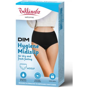 Bellinda Hygienické nohavičky Midislip Čierna