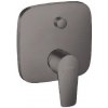 Hansgrohe Talis E - Vaňová batéria pod omietku, kefovaný čierny chróm 71745340