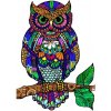 Mandala Art Puzzle Sova