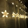 LED svetelná záclona hviezdy - 84 LED/4,5 m prepojovateľná 30308841