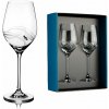 Element Poháre na biele víno Apollo s kryštálmi Swarovski 360 ml 2 ks
