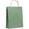 Malá darčeková taška, zelená