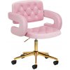 Otočné kreslo 4Rico QS-OF213G Farba: Ružová