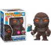 Funko POP! 1021 Movies: Godzilla vs Kong - Kong with Battle Axe Flocked Special Edition