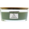 WoodWick Vonná sviečka loď Mint Leaves & Oak 453.6 g