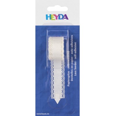 HEYDA Samolepiaca papierová páska čipka 21 mm x 2 m vlnky