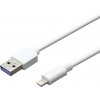 Mobilnet KAB-0198-USB-LIGHT dátový USB/Lightning, 2A, 2m, bílý