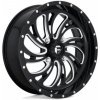 FUEL Fuel Utv D641 Kompressor 7x22 4x156 ET13 Gloss Black Milled 132