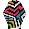 Marmara Barber Capes pláštenky na strihanie vzorované na háčik BCP-FNK FUNKY COLORS