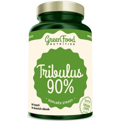 GreenFood Nutrition Tribulus 90% vegan 90 kapsúl