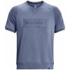 Under Armour Project Rock Terry Gym Top Mens Blue L