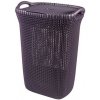 CURVER KNIT 57L Kôš na špinavú bielizeň 45x61x34cm sv.fialový 03676-X69