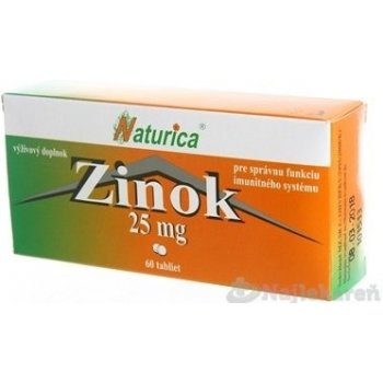 Naturica Zinok 25 mg 60 tabliet od 3,86 € - Heureka.sk