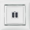 Legrand 770470 VALENA 2XZÁSUVKA USB BIELA + predĺžená záruka na 3 roky