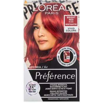 Loréal Préférence farba na vlasy 8.624 Bright Red
