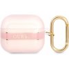 Guess TPU Printed Stripe Puzdro pre Airpods 3 Pink GUA3HHTSP