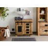 Bighome - IRON Komoda Mango 70x40x60 prírodný, lak