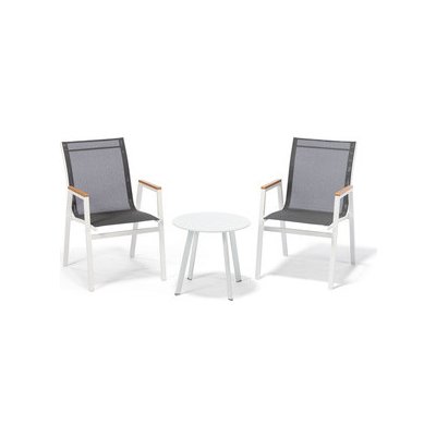 Dek Balkonový set: Nízký stolek bílý + 2x židle MILANO od 87,81 € -  Heureka.sk