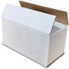 Klopové kartónové krabice 200x100x100mm 3VVL biela-hnedá