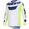 Dres RACER AIR RIWAY, ALPINESTARS (světle šedá/žlutá fluo/modrá, vel. 2XL)