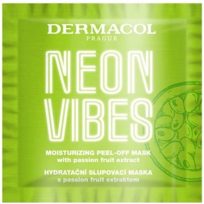 Dermacol NEON VIBES Hydratačná zlupovacia maska 8 ml, hydratačná