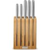 Joseph Joseph Súprava nožov s blokom Elevate BAMBOO 10564 sada 6 nožov