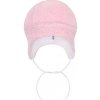 Zimná čiapočka New Baby Nice Bear ružová - 86 (12-18m)
