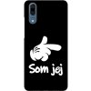 Kryt na mobil Som jej čierny Huawei P30 Lite
