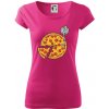 Pizza DJ - Dámske tričko Pure - S ( Purpurová )