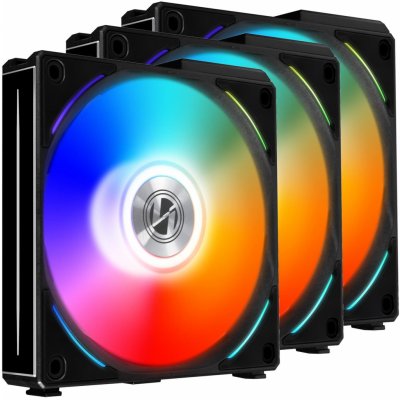 Lian Li UNI FAN AL120 RGB PWM černá 3ks + kontroler