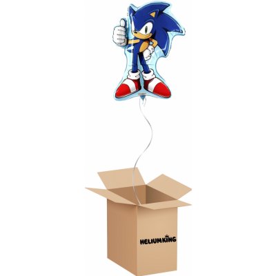 HeliumKing Balónový box Sonic