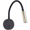 TK Lighting | LED Nástenná lampa LAGOS 1xG9/3W/230V čierna/zlatá | TK10039