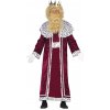 Guirca Kostým kráľ Gašpar - červený Veľkosť - dospelý: M