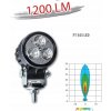 LED pracovná lampa Fristom FT-362 okrúhla 1200lm 12/24V s káblom
