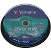 Verbatim DVD-RW 4,7GB 4x, 10ks